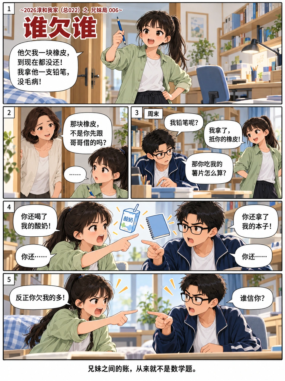 谁欠谁