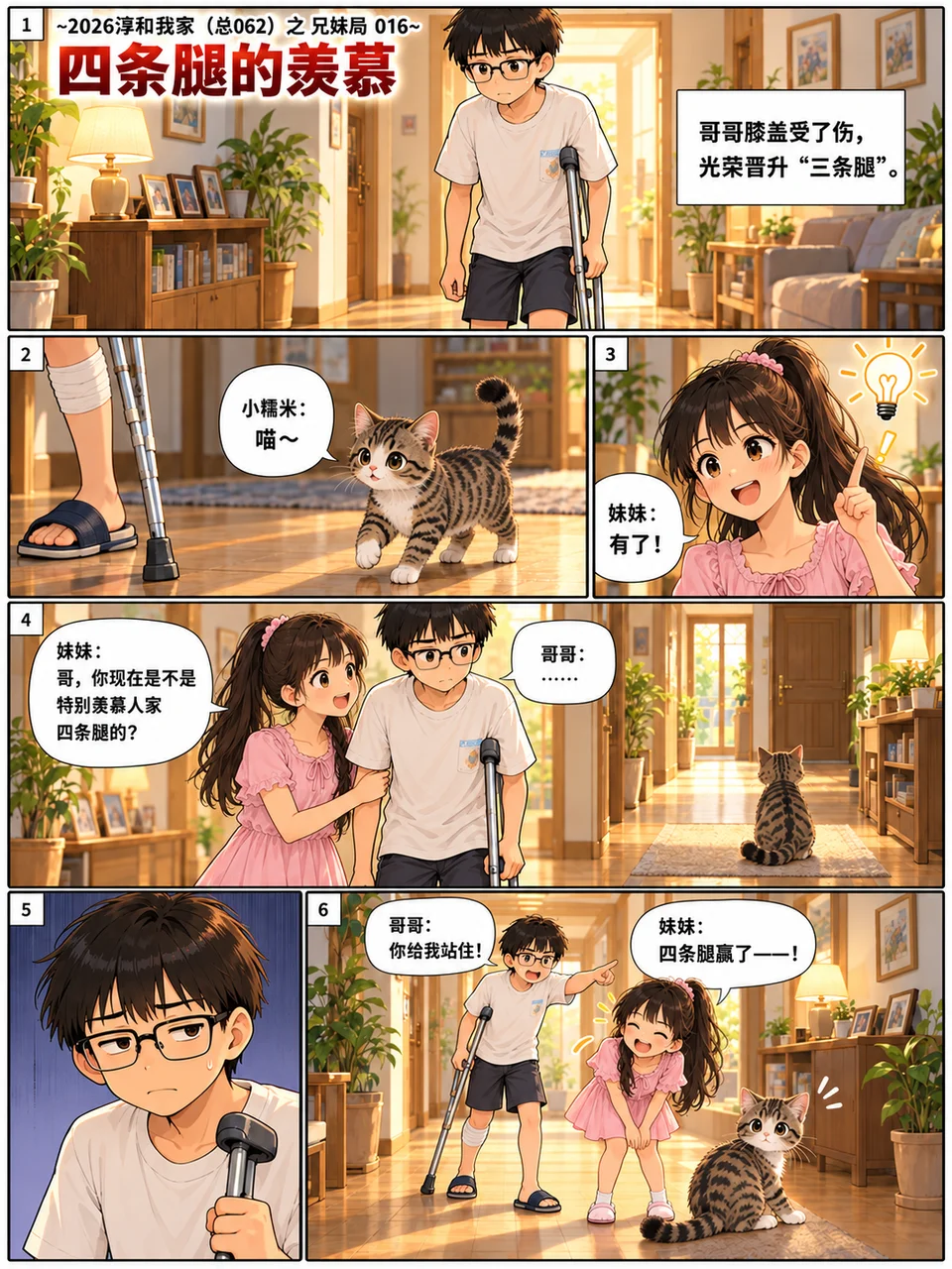 四条腿的羡慕
